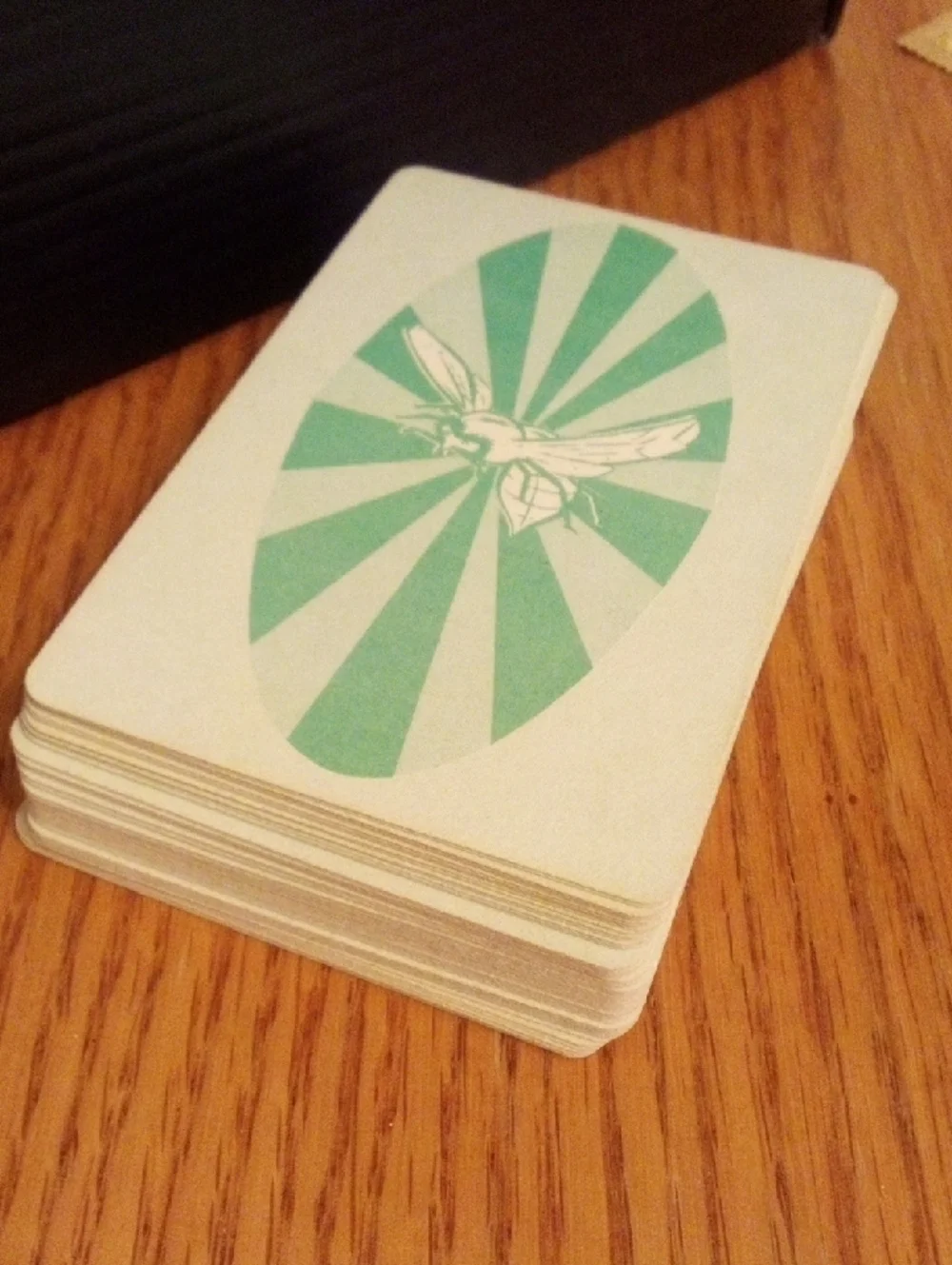 The Green Hornet Official Playing Cards - Green & White